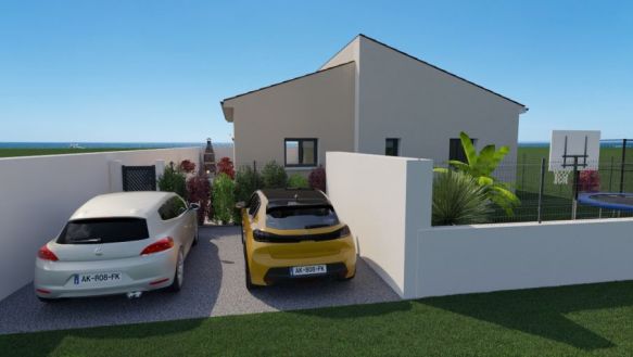 Maison neuve de plain pied à Vias à 5 minutes de la Mer