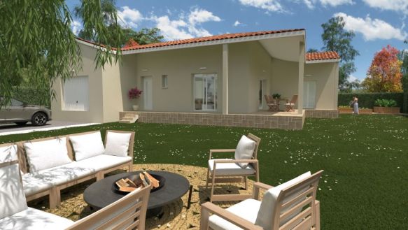 Maison neuve à Pélissanne de 110 m² avec 3 chambres, garage et terrain de 746 m²  Idéale pour votre famille
