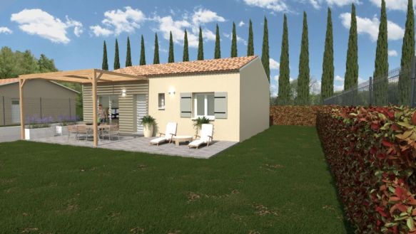 Maison neuve 68 m² – Plain-pied, proche centre et commerces, terrain viabilisé