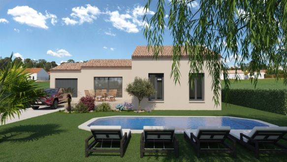 Maison neuve a construire sur la commune de paradou