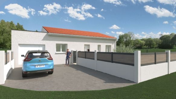 Idéal investissement locatif à Pomérols terrain plus construction