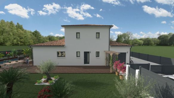 Belle maison neuve de 115m² + terrain de 450m² à Beziers 34500