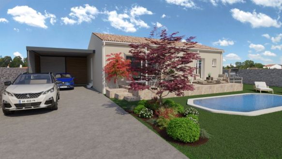 Maison plain-pied 96 m² avec terrain 700 m² à Cheval-Blanc confort, calme et proximité commodités