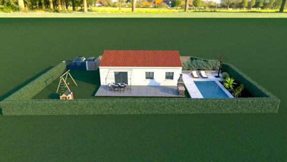 MAISON DE PLAIN PIED 3 CHAMBRES