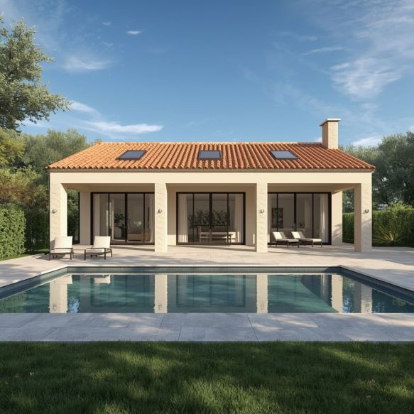 magnifique villa neuve à Canet 34800