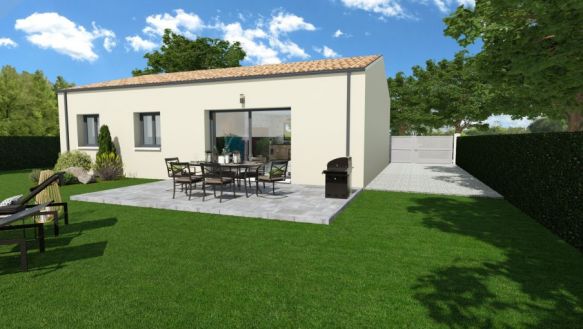 Villa à construire sur un terrain de 400m2 84740 Velleron