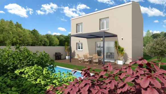 Villa neuve à étage 85 M² 3 chambres sur un terrain viabilisé à Maillane