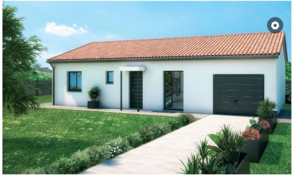 MAISON PLAIN PIED 3 CHAMBRES AVEC GARAGE DANS VILLAGE PROCHE UZES DANS CHARMANT VILLAGE