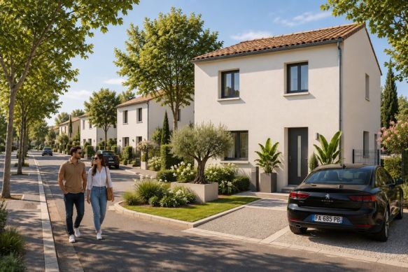 Maison neuve 4 pièces sur parcelle de 200m2