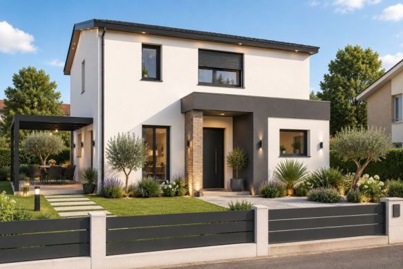Maison neuve 4 pièces 80m2 à sussargues au calme, plan personnalisable