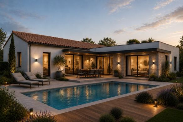 Maison neuve moderne 5 pièces à Fontanes