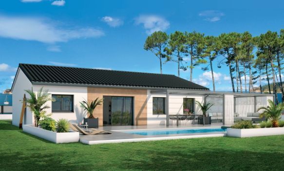 MAISON PLAIN PIED ET TERRAIN 300M²