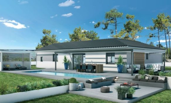 SUPERBE TERRAIN 800M²+MAISON 4 PIECES