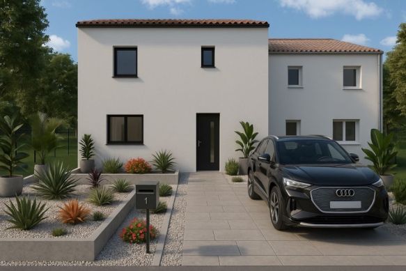 marsillargues 34590 maison neuve sur terrain 320m2