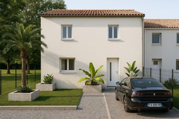Maison neuve T3 à Valergues au calme
