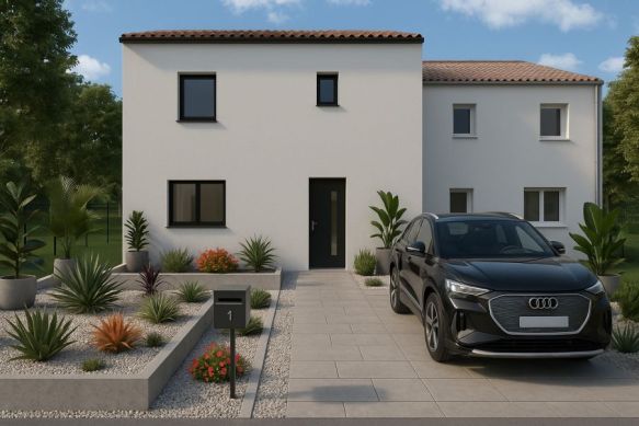 Maison  neuve 3 pièces au Cailar idéal primo accédant