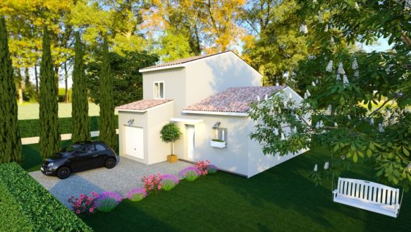 maison 90m² + suite parentale