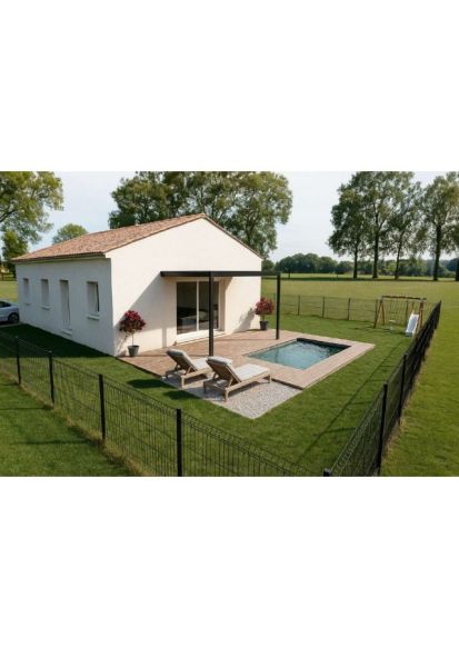 Maison neuve T4 plain pied à Saint Chaptes