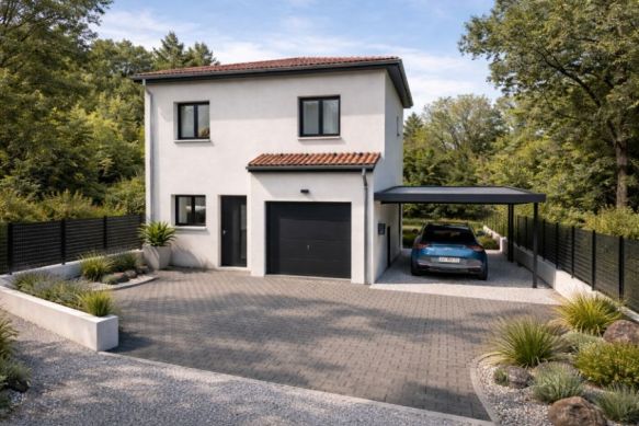 Maison neuve T4 sur une belle parcelle de 750m2 à Sussargues