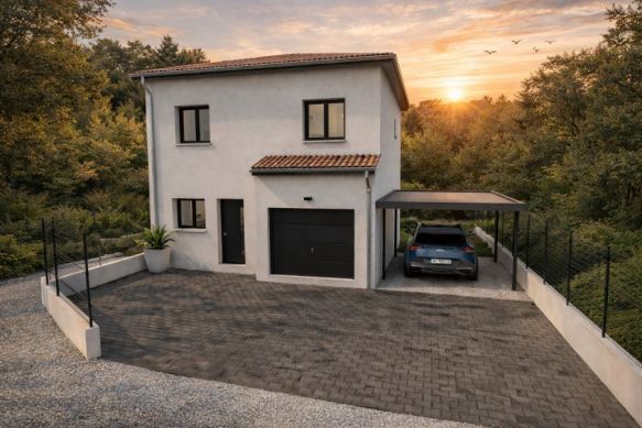 Maison neuve T4 à sussargues au calme