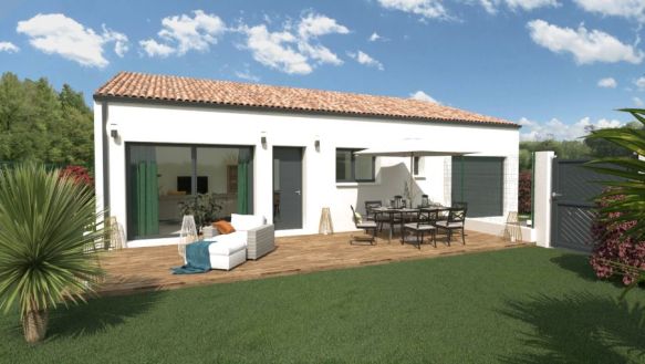 Maison neuve + terrain de 400m² à Nissan lez Ensezrune (34440)