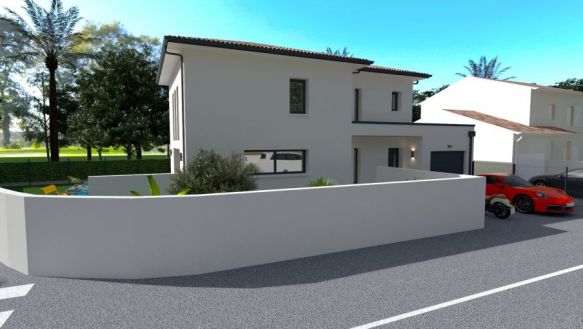 RARE villa 5 pièces avec garage et vide sur séjour, proche Montpellier TEYRAN 34820