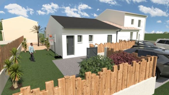 Projet de construction de villa neuve de type F3 sur la commune PINET