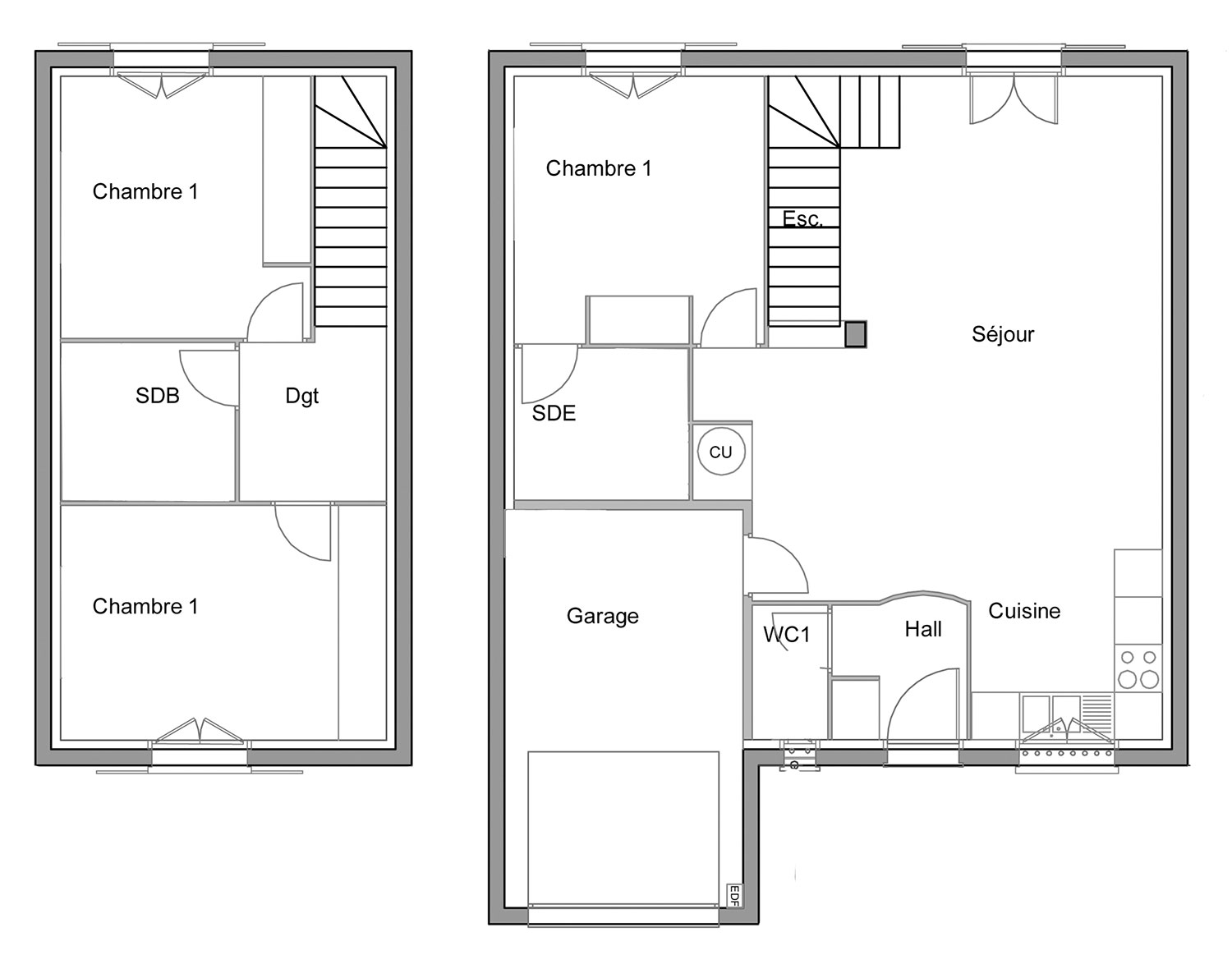 Top 128+ imagen plan interieur maison - fr.thptnganamst.edu.vn