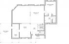 Plan de maison à étage contemporain - RDC - Modèle Lodge - Maisons Bati-France
