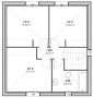 Plan de maison à étage - R1 - Modèle Town - Maisons Bati-France