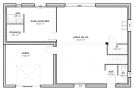 Plan de maison à étage - RDC - Modèle Town - Maisons Bati-France