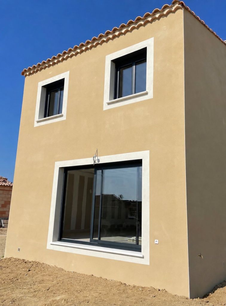 Réalisation d'une maison etages à le cailar 30740