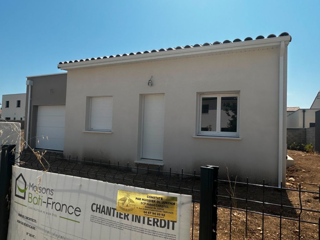 Réalisation d'une maison plain-pied à Vias 34450