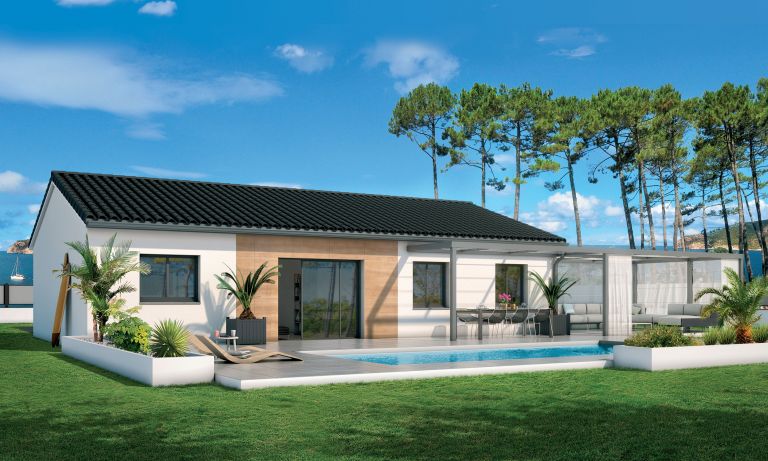 Villa neuve avec jardin à Béziers 34500