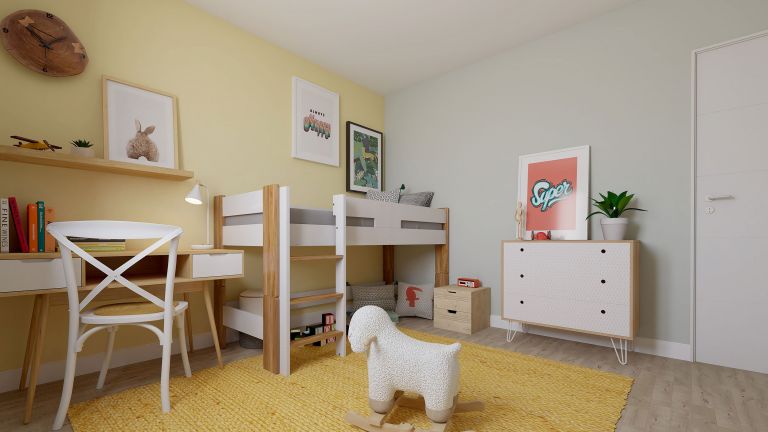 Modèle de maison Ethnic - Décoration chambre enfant - MBF