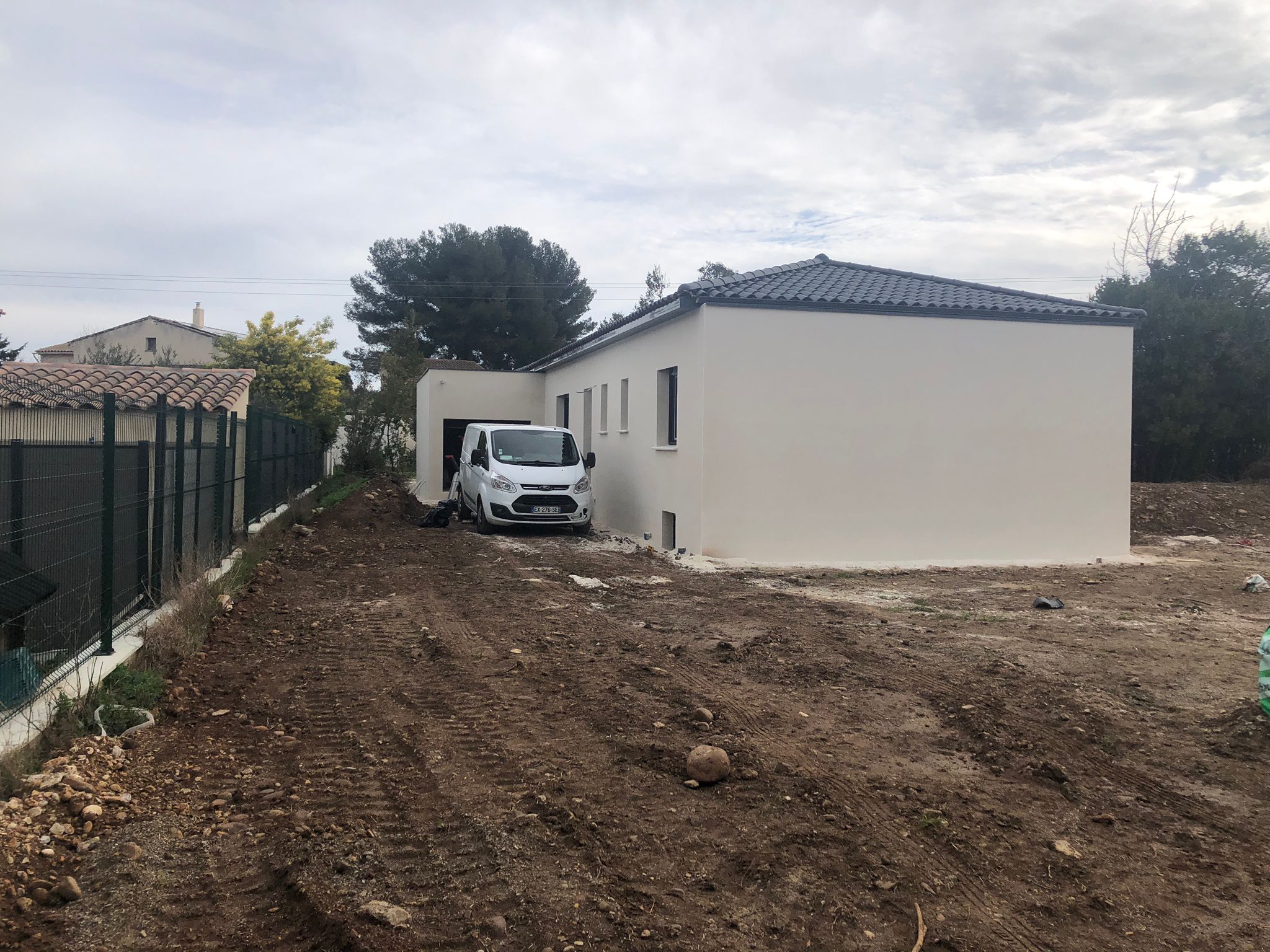 Réalisation d'une maison plain-pied à Istres