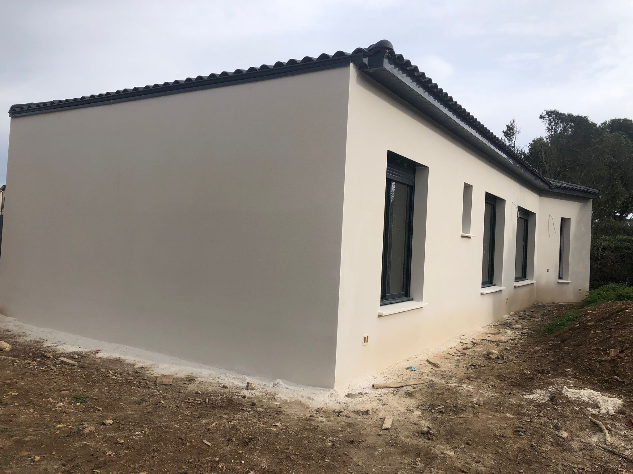Réalisation d'une maison plain-pied à Istres